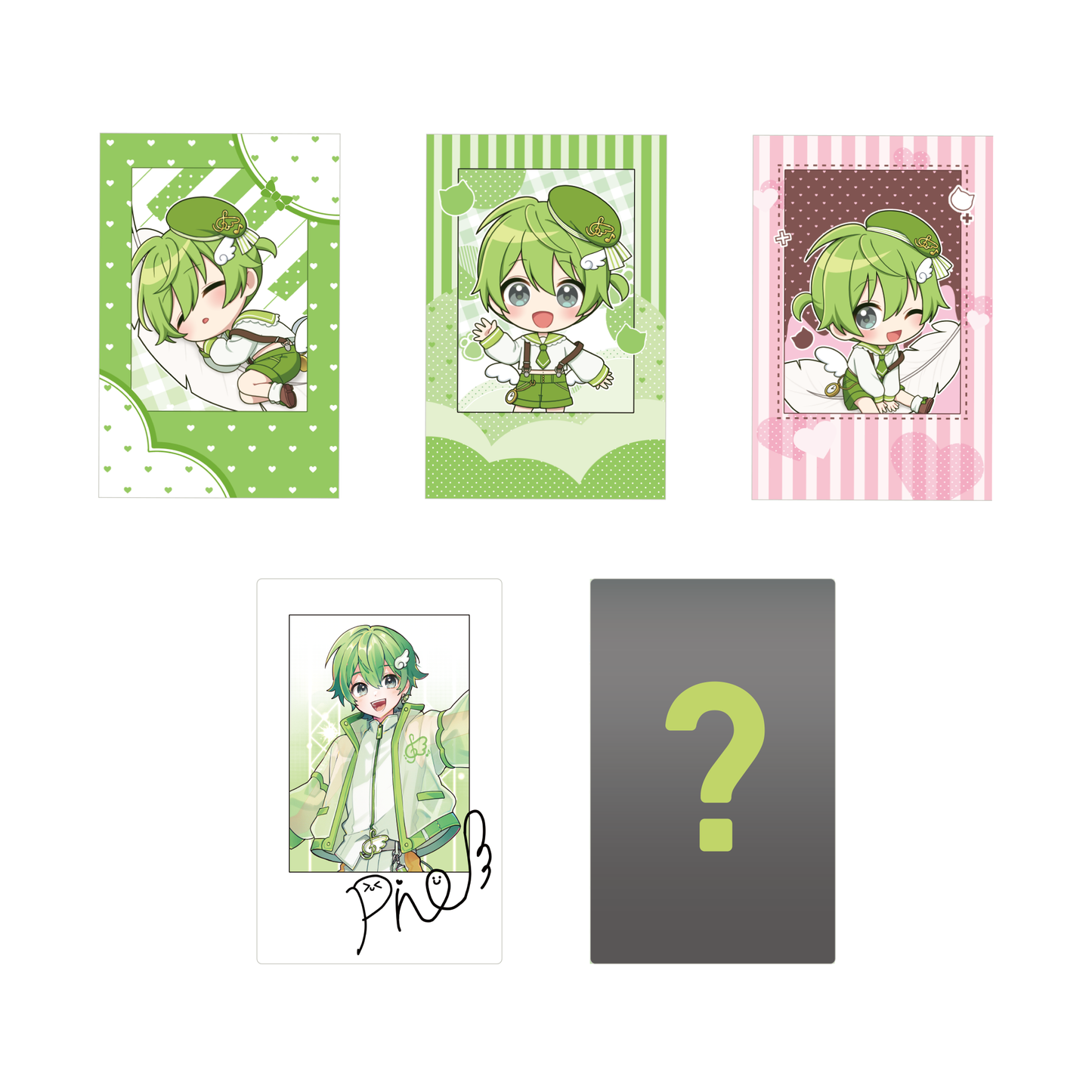 ピノの羽】ランダムチェキ風トレカ – karel-shop