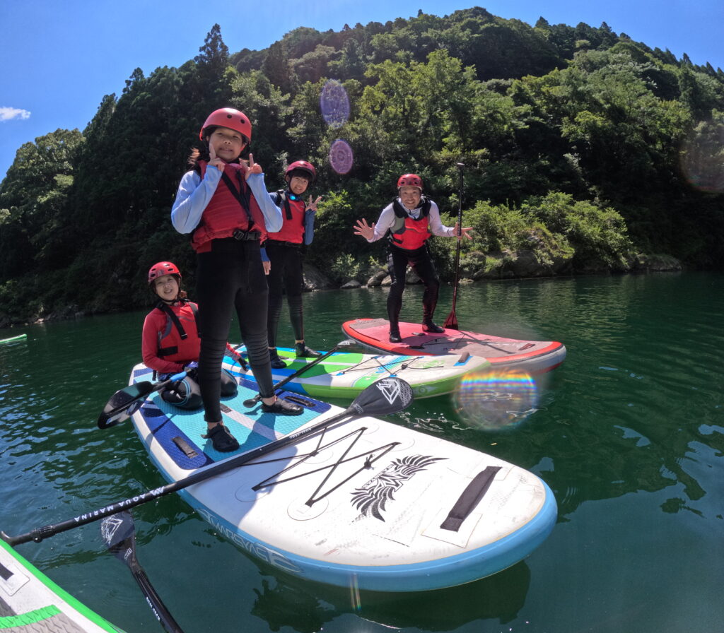 格安5000円。高知 吉野川でSUP（サップ）体験！安心ガイド付,初心者OK