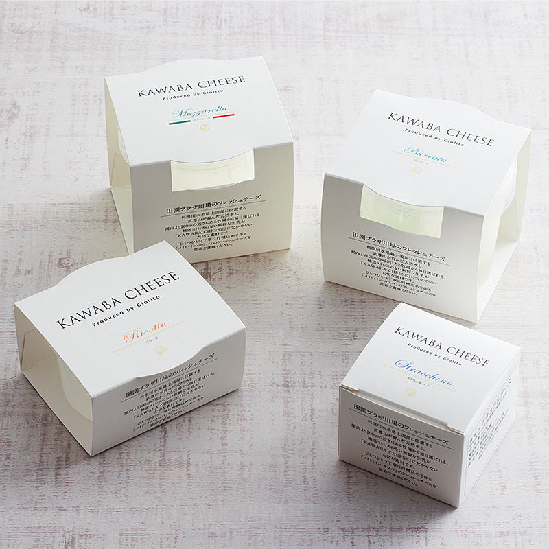 カワバチーズ4種のギフトセット – KAWABA ONLINE STORE