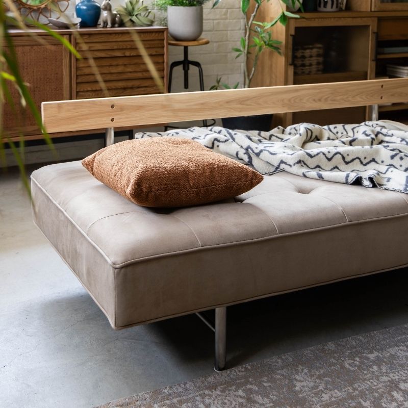 ハーマンソファ【スエードサンド・スエードカリブー】 – 河口家具