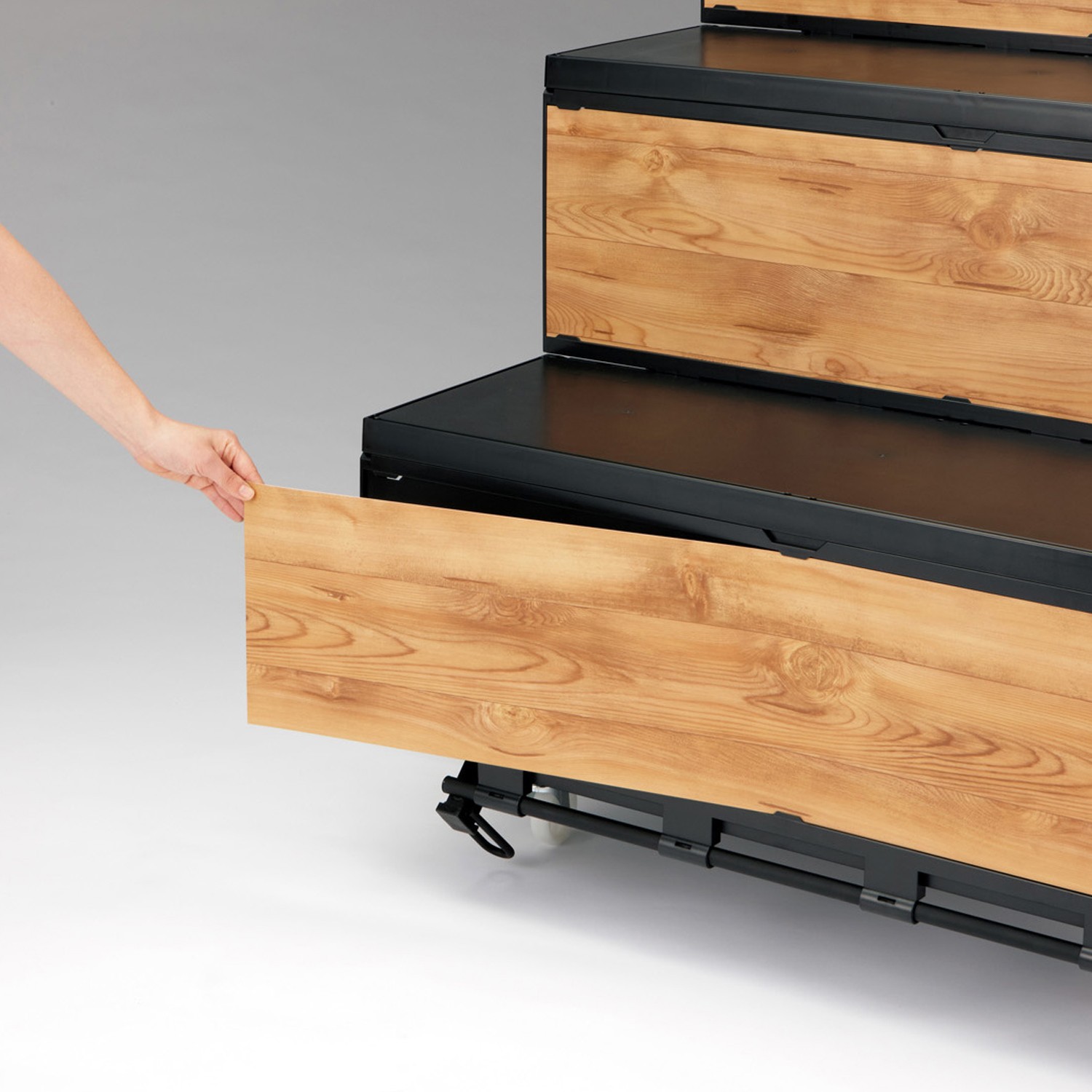 折りたたみヒナ壇 フードシート古木茶 | カワジュン リテール