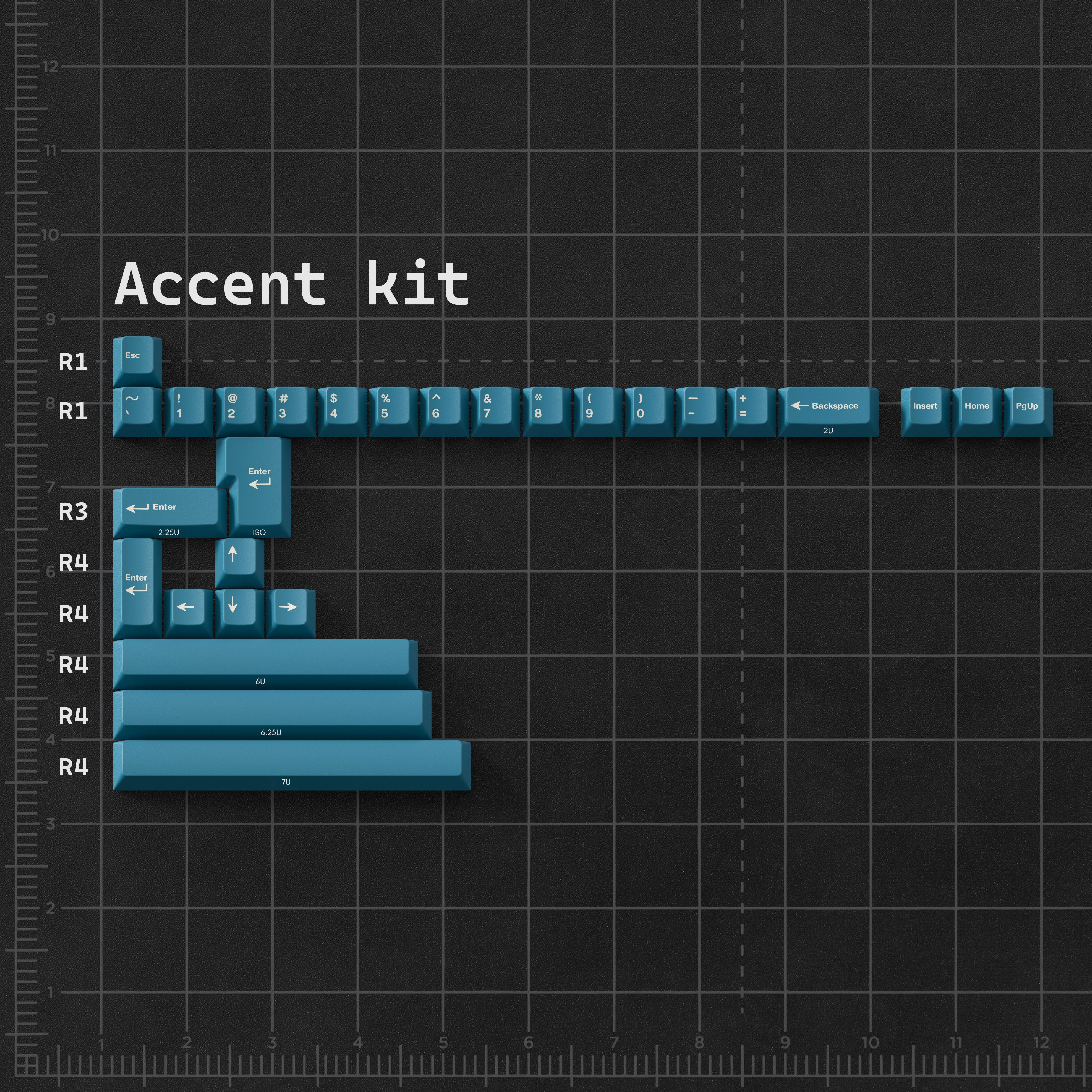 PBTfans Touching Grass – KBDfans® Mechanical Keyboards Store