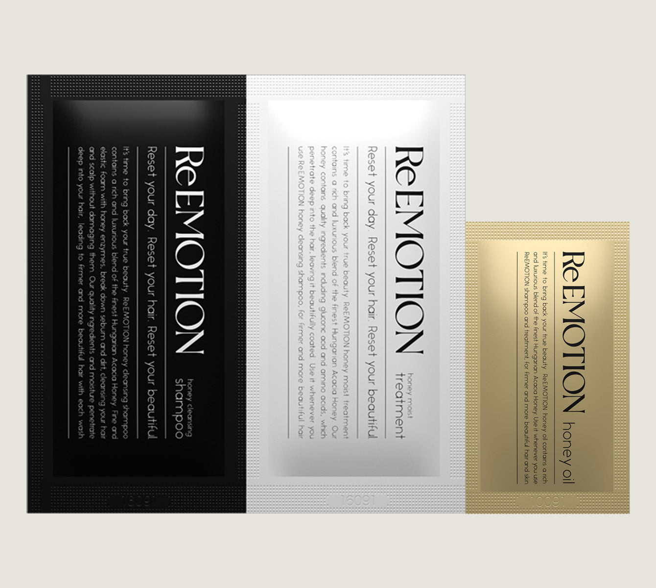 Re:EMOTION ハニークレンジング トライアル 5個セット [各10mL/10g