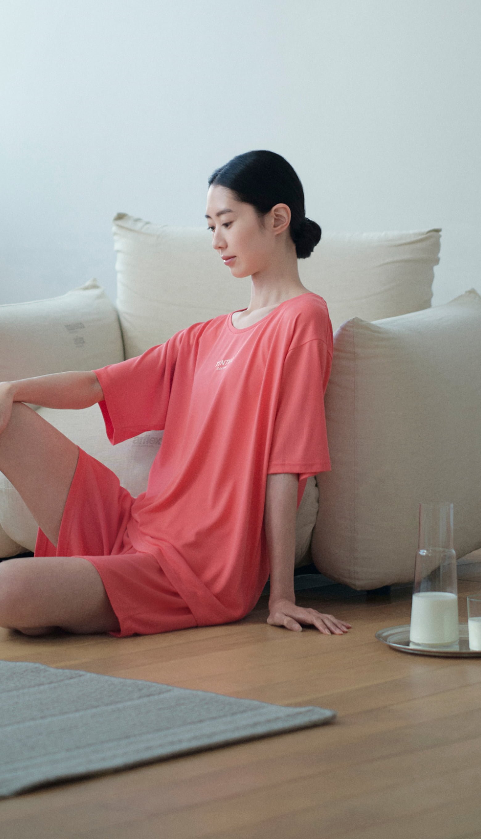 BAKUNE Dry Women's 上下セット（半袖Tシャツ・ショートパンツ）_25SS