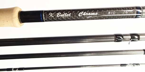 K・Bullet Chrome（クローム） 1604 ＃10 16ft