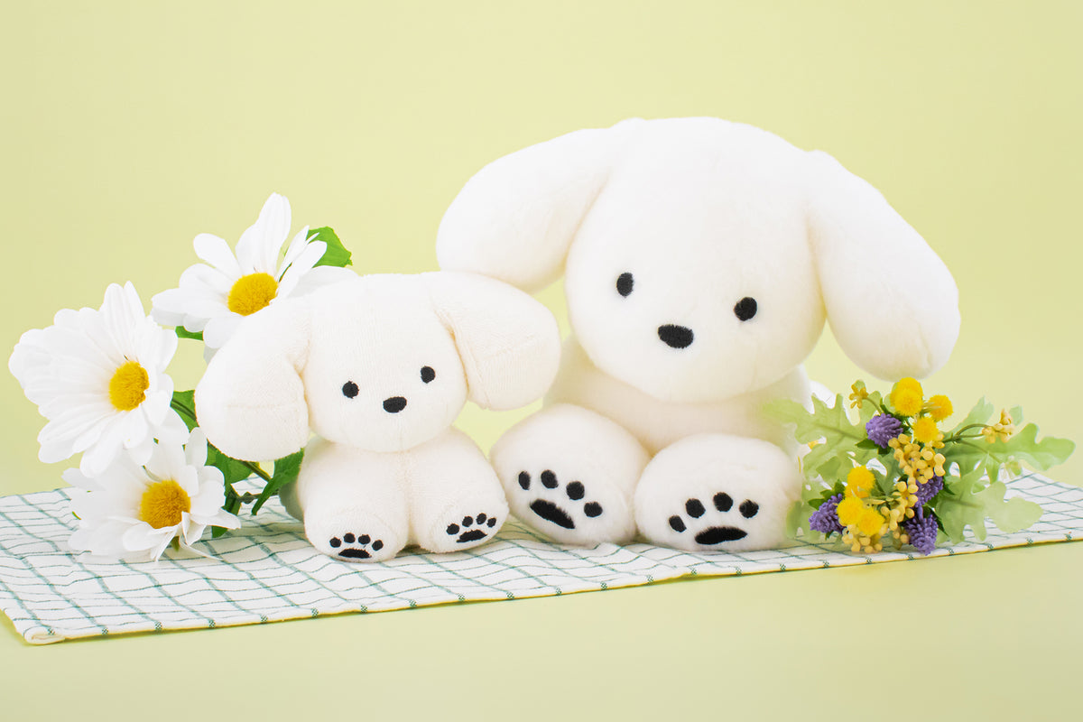 ちいさな いぬのぬいぐるみ / てらおかなつみ