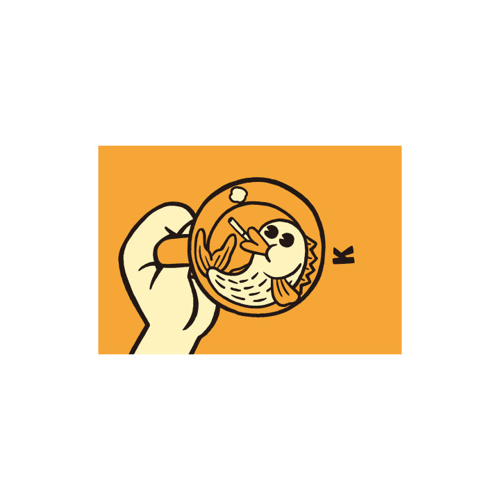 レンチキュラーポストカード / DROP COFFEE / オザキエミ