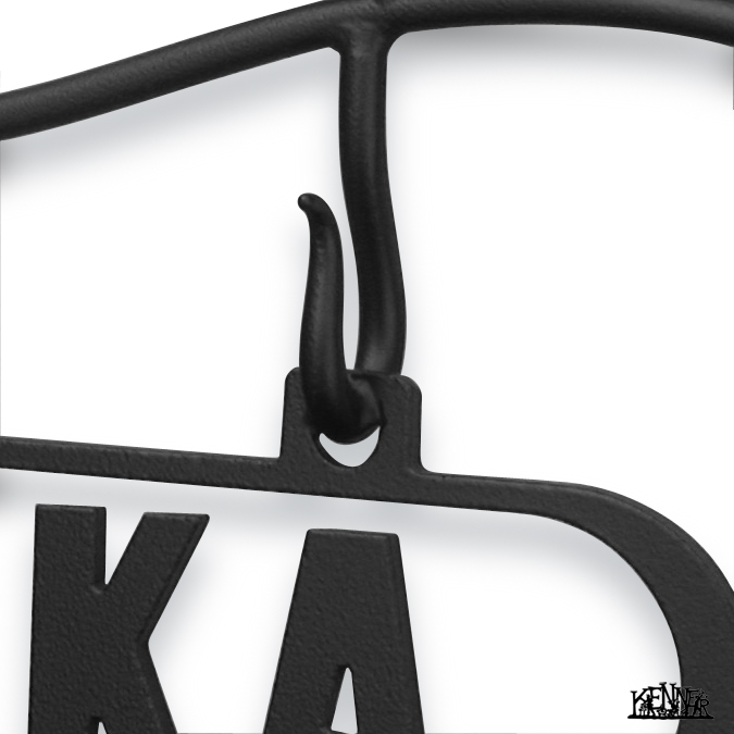 アイアン表札NP-N02 ロートアイアンなら株式会社Kenner ＜ケンナー＞