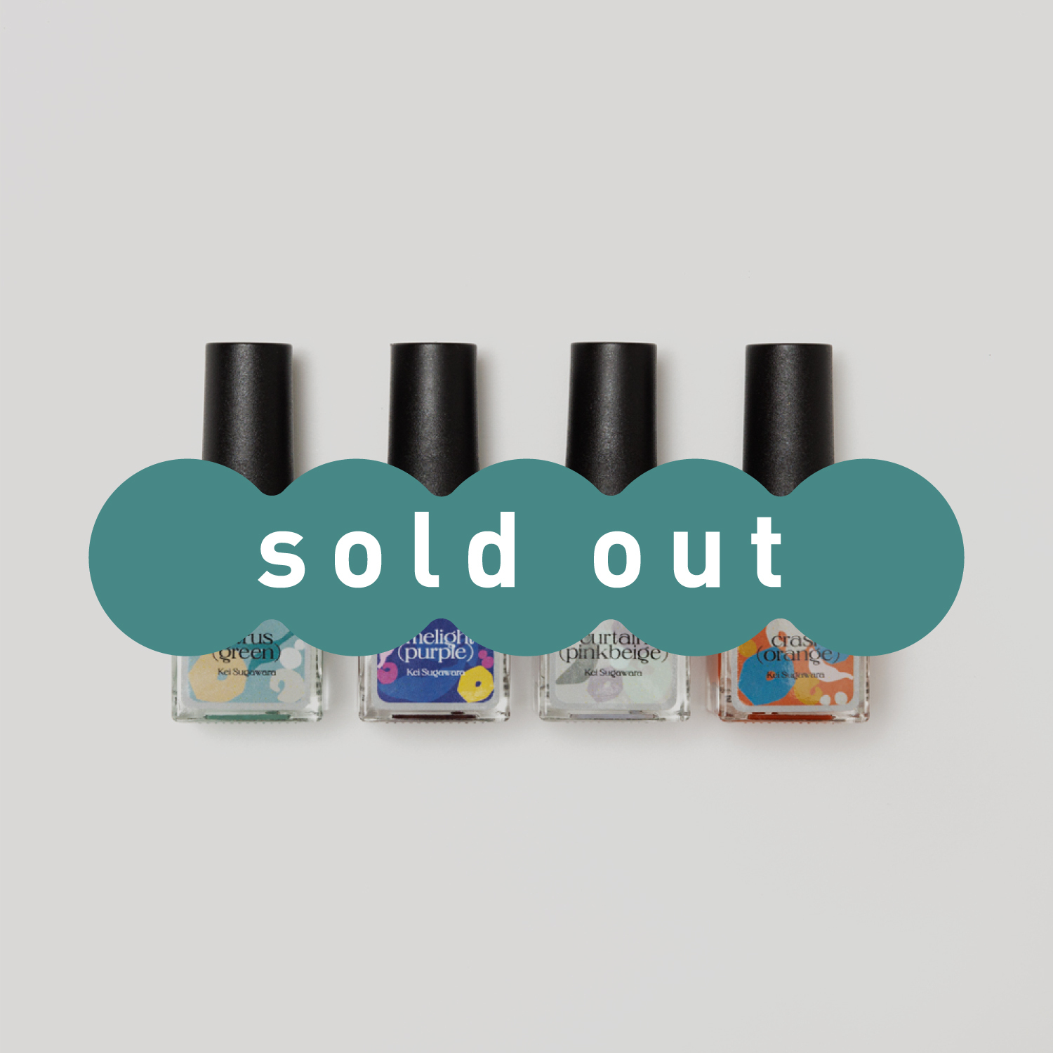 Nail Polish 4 Color Set | Kei Sugawara STORE | 菅原圭 Official Site