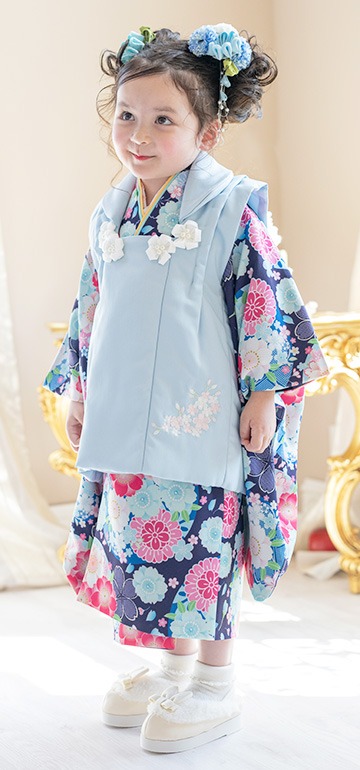 七五三用の着物と被布のセット PC867_code｜キャサリンコテージ本店新館