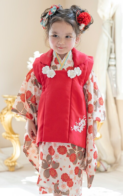 子供用 七五三 着物セット ピンク キャサリンコテージ 美品 子供用