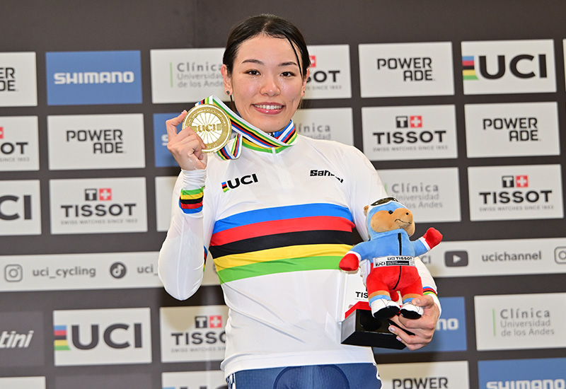 佐藤水菜選手が逃げ切って優勝！“年間グランプリスラム”の偉業を達成