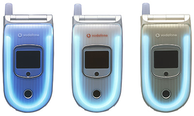 ボーダフォン、エントリー機「V301SH」「V302T」を2月発売