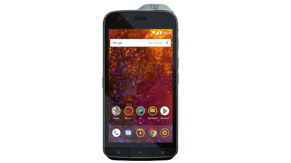 カメラで体表面温度を測定できる「CAT S61」、兼松