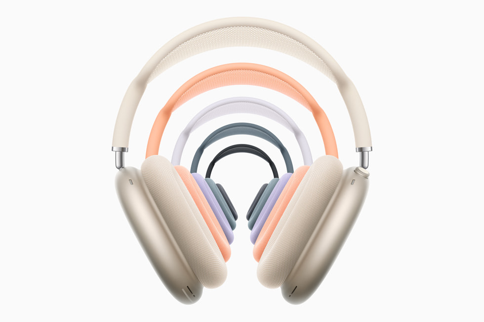 アップルの「AirPods Max」から新色登場、USB-Cでの充電が可能に