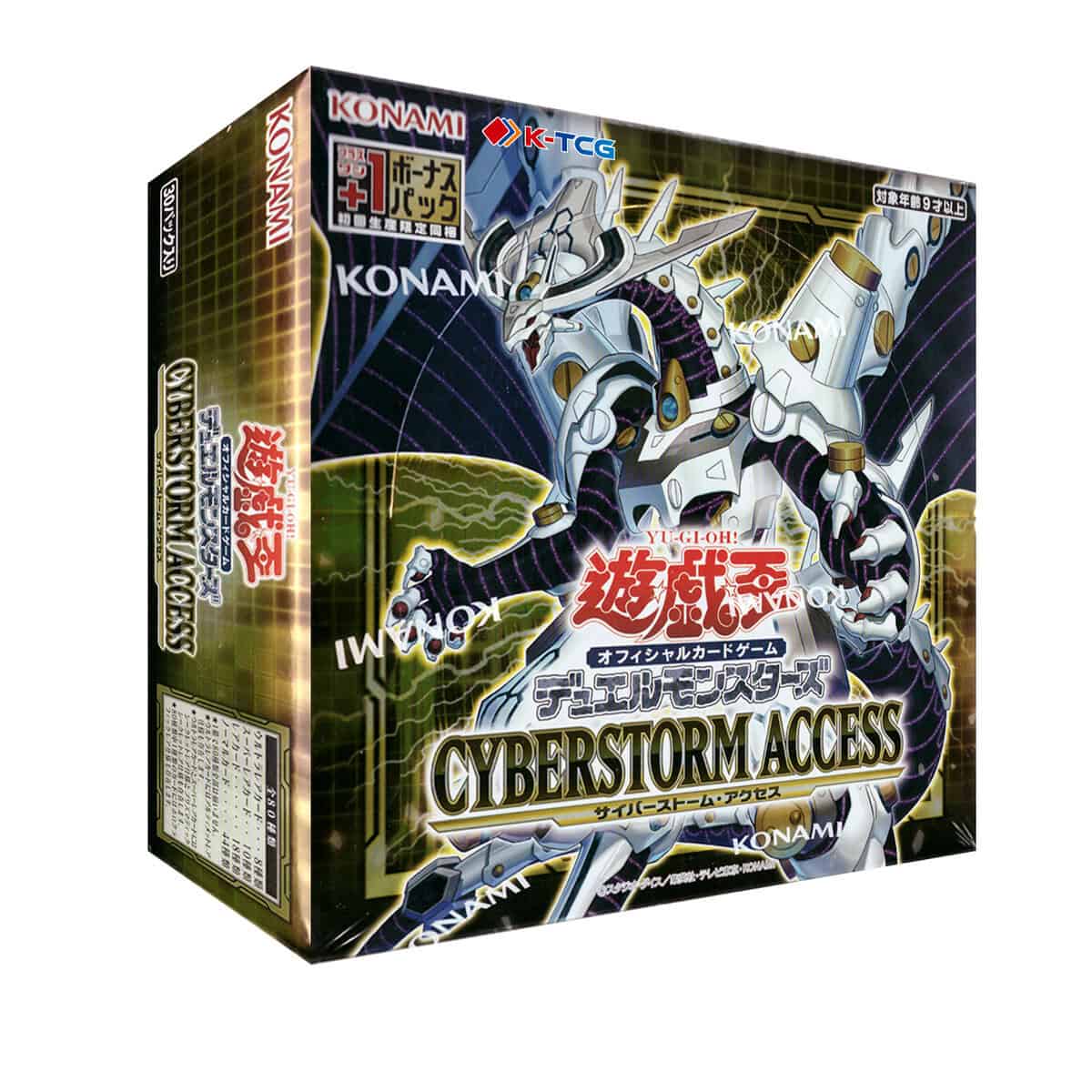 Yugioh Cards “Cyberstorm Access” CYAC-JP Booster Box Japanese Ver