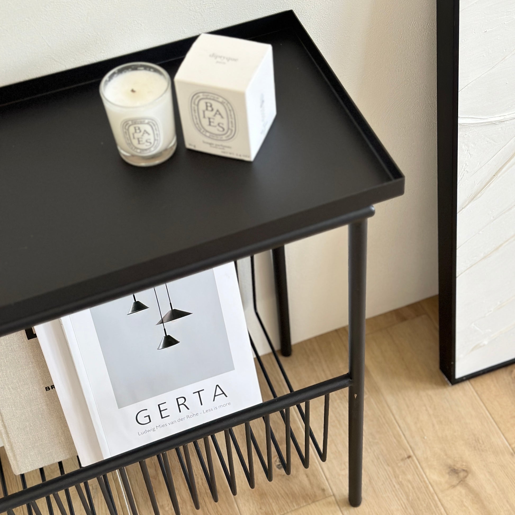 サイドテーブル｜アイアンバスケットサイドテーブル- territory