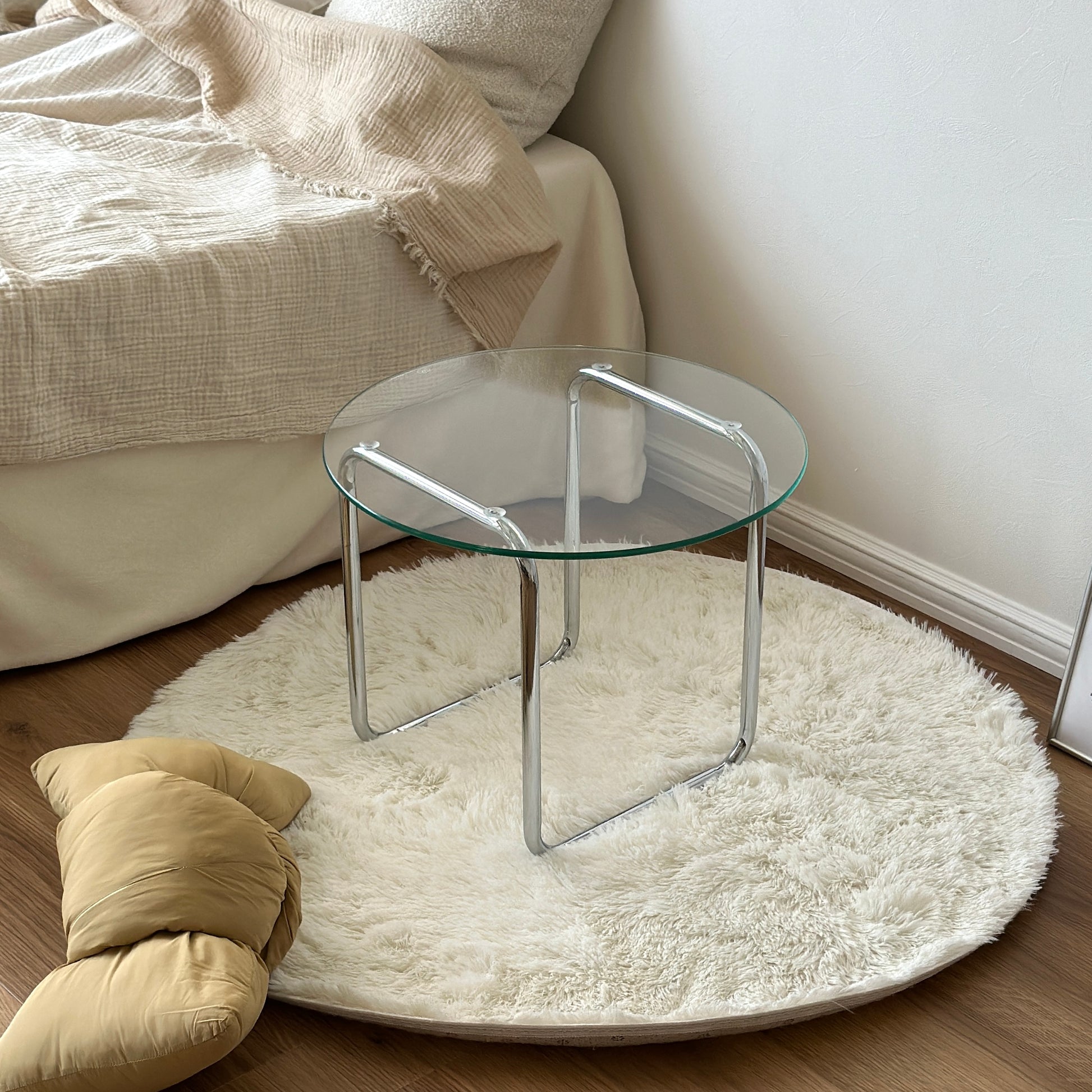 テーブル｜ガラスローテーブル - territory