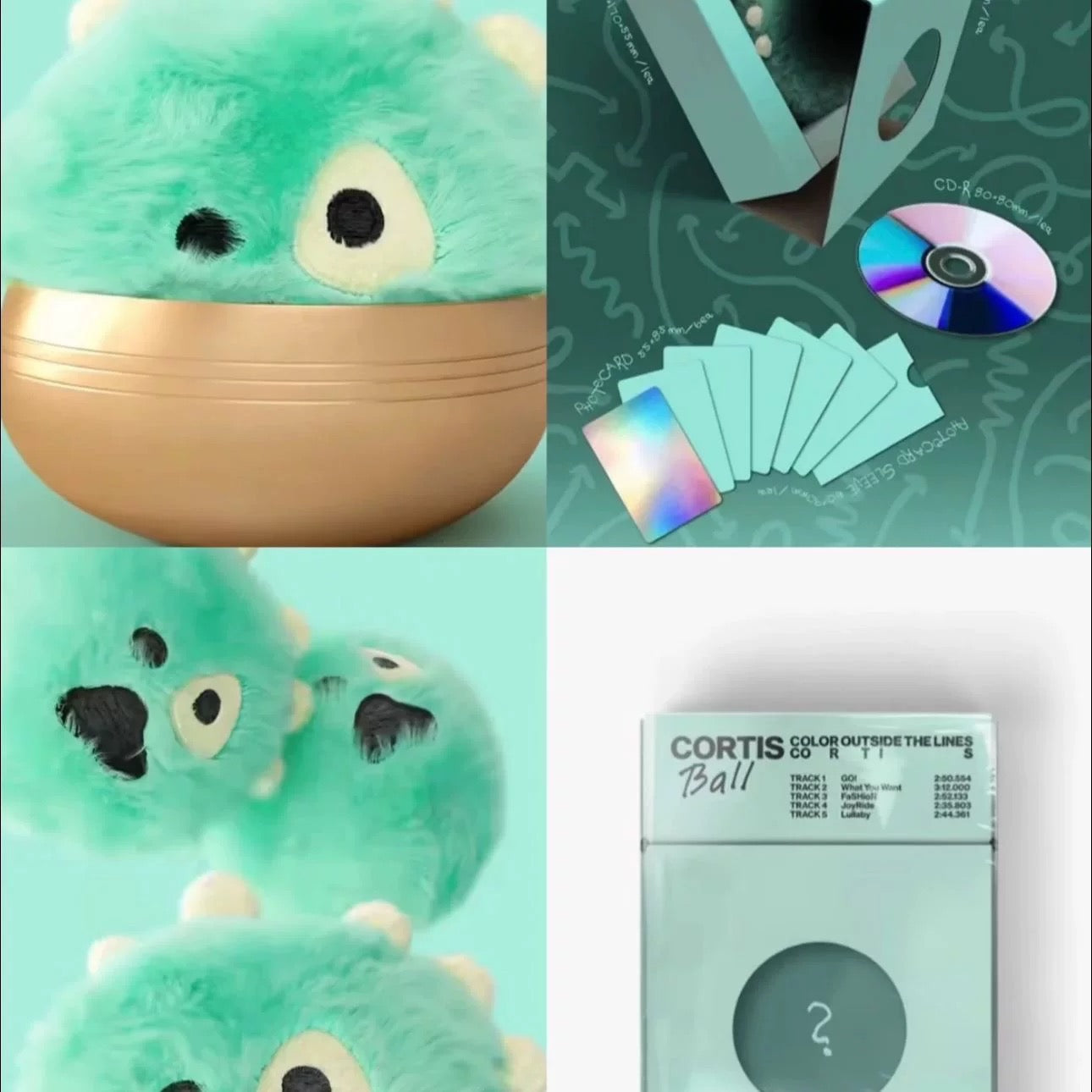 CORTIS - The 1st EP COLOR OUTSIDE THE LINES CORTIS Ball ver