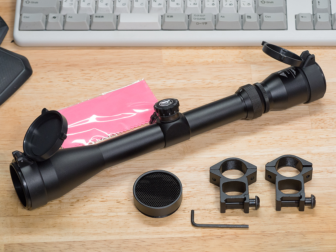 ANS Optical ライフルスコープ 3-9 x 40mm Pro 可変ズーム