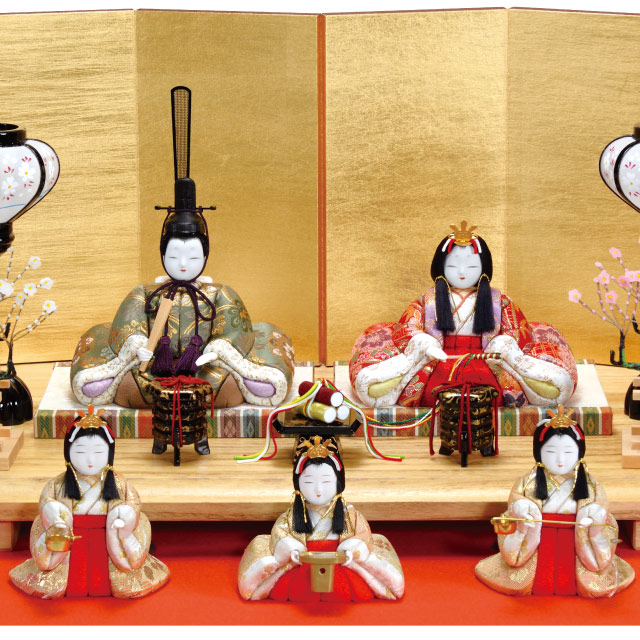 人形の田辺 / 飛鳥雛5人飾り
