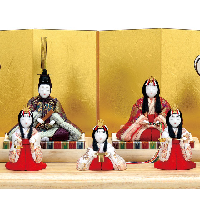 人形の田辺 / 瑞宝雛 五人飾り