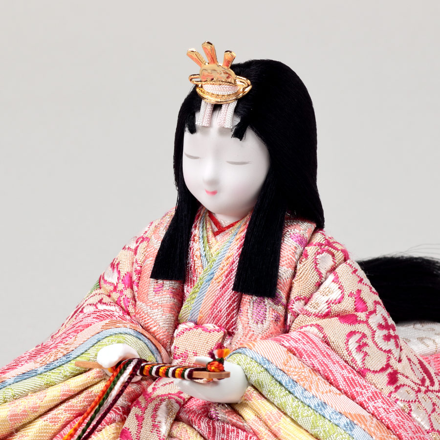 人形の田辺 / 【真多呂】木目込雛人形 煌珠雛 親王飾り