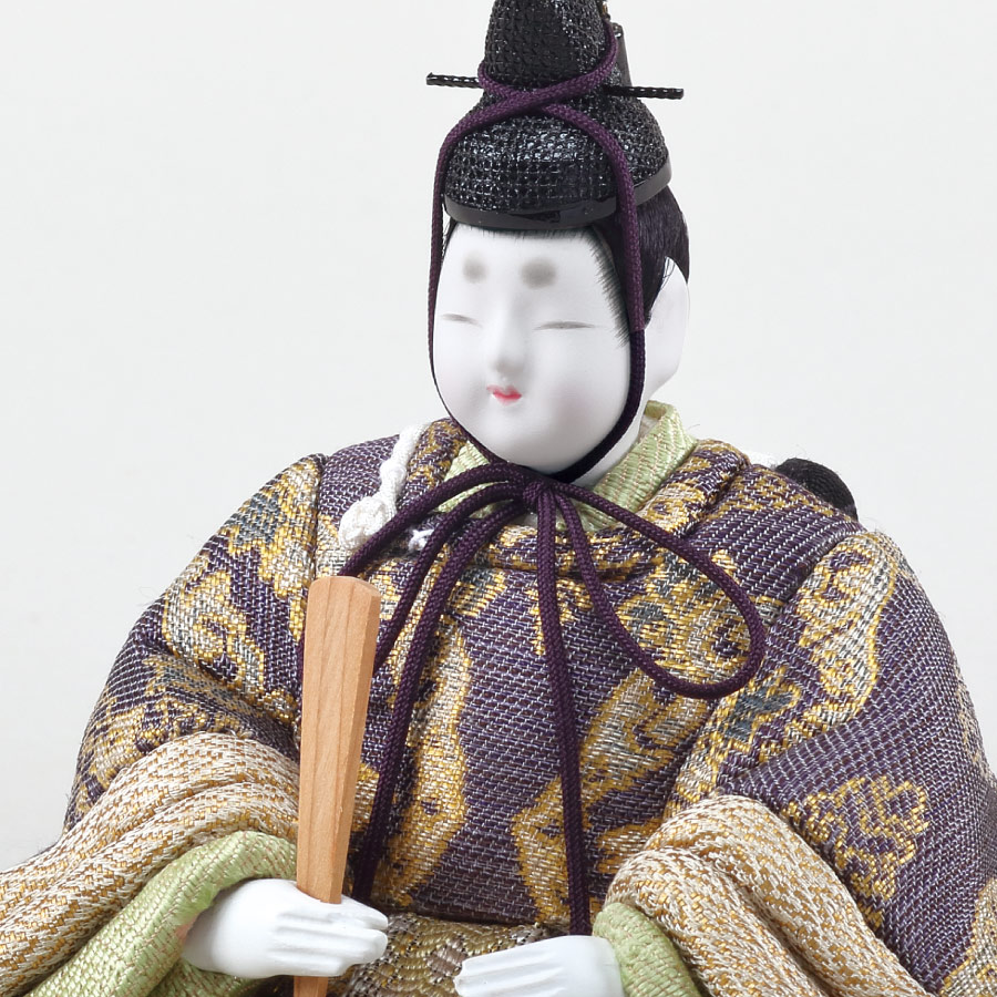 人形の田辺 / 【真多呂】木目込雛人形 杏珠雛 親王飾り