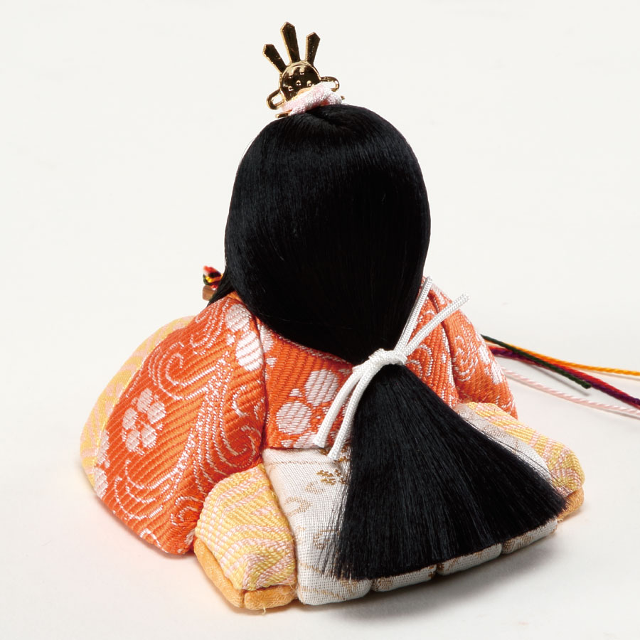 人形の田辺 / 【真多呂】木目込雛人形 くるみ雛26B（M-M009-D）