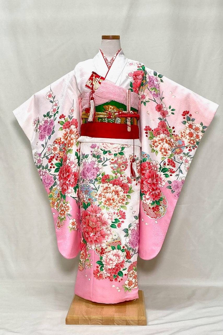 七五三シリーズ7歳振袖フルセット No.45 | 着物レンタル 商品