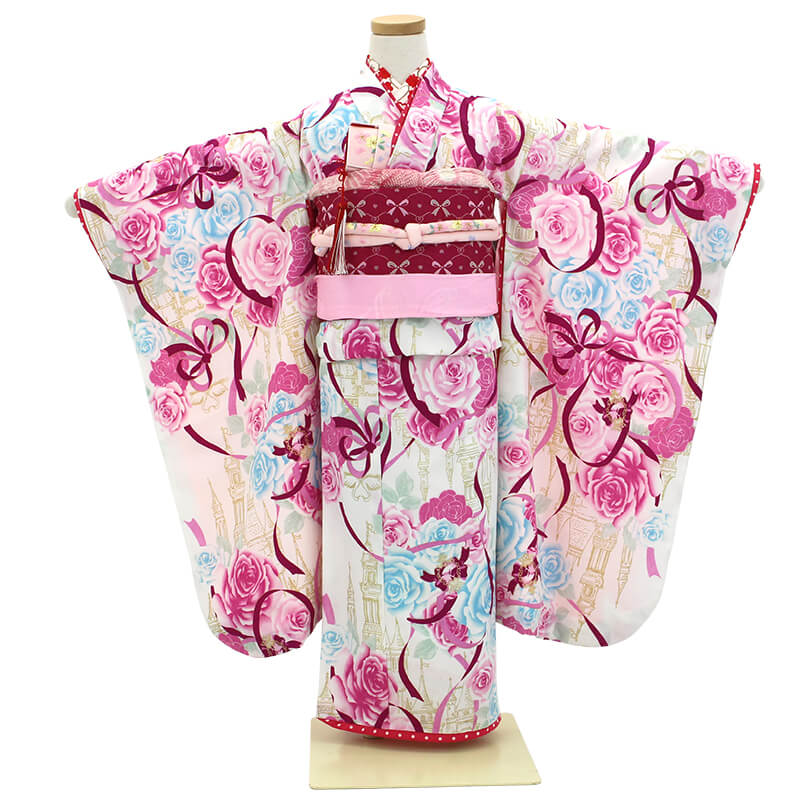 七五三レンタル｜七歳｜松田聖子さんプロデュース｜白 ピンク 水色