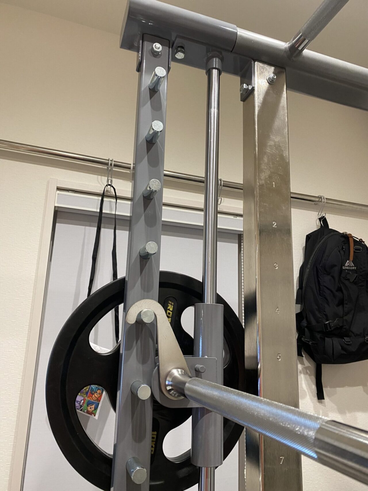 自宅にスミスマシン設置 タフスタッフ オプションスミスマシン