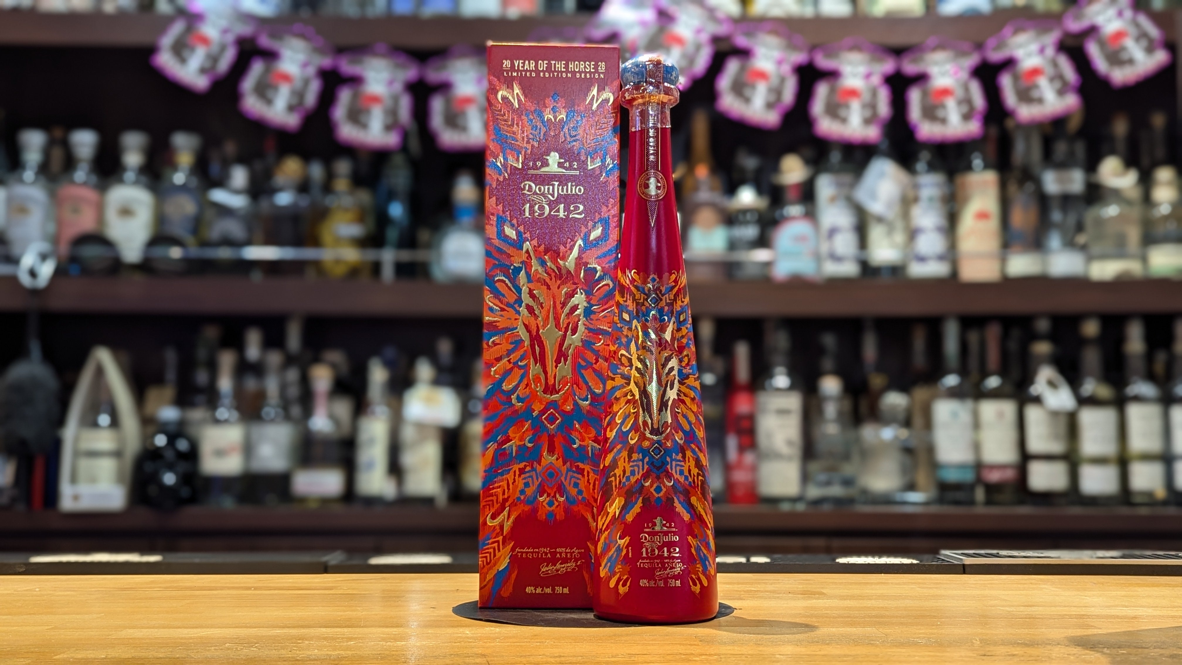 ドン フリオ 1942 イヤーオブホース 750ml【干支ボトル】 – 酒商金右