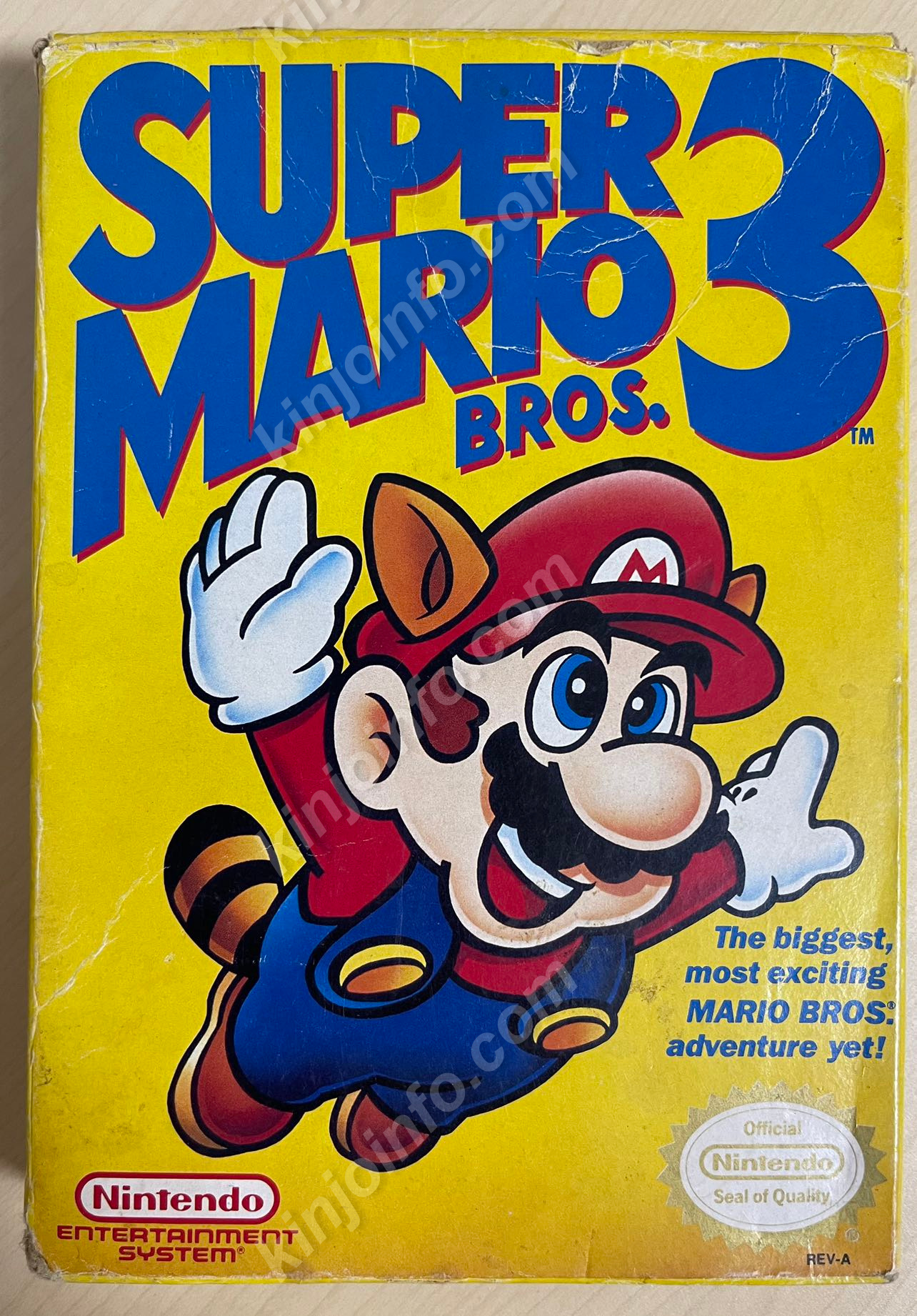 Super Mario 3 スーパーマリオブラザーズ3【中古・NES北米版】 / kinjoinfo
