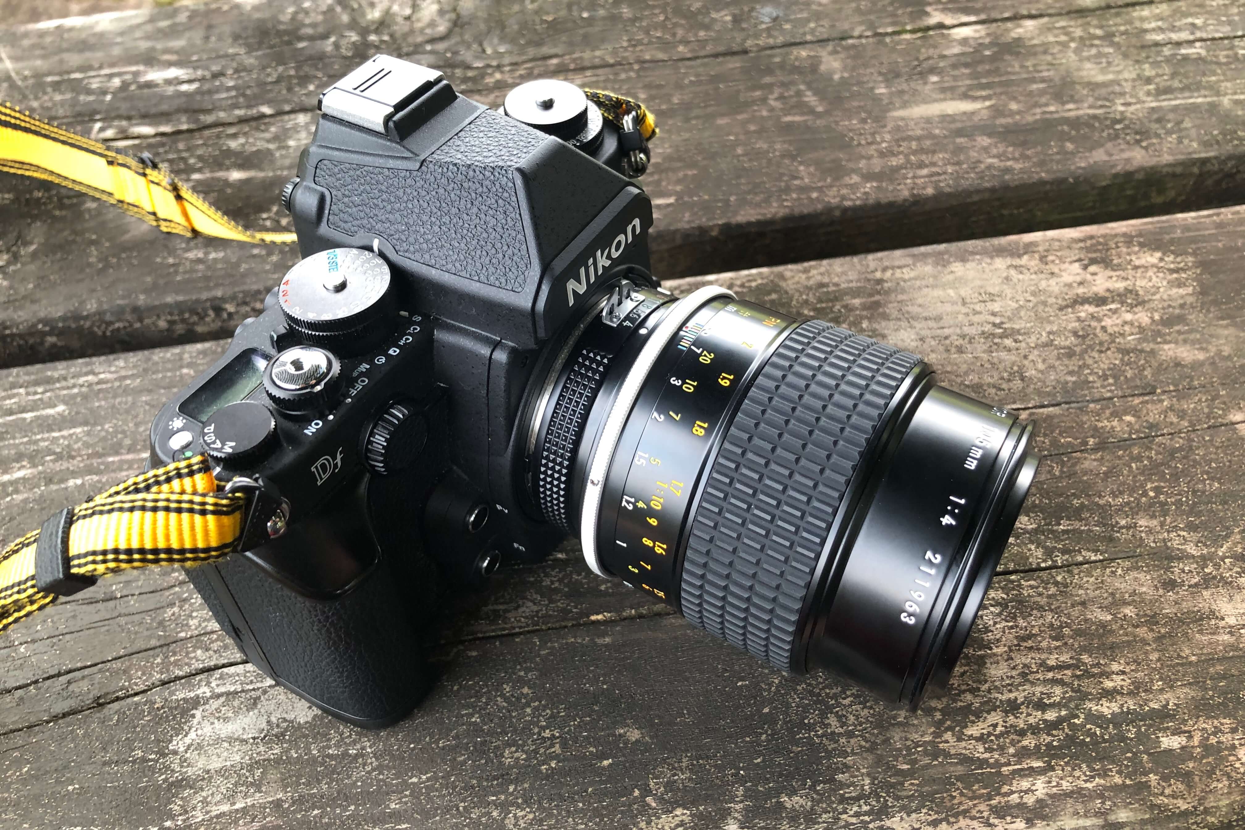 Ai-S Micro-Nikkor 105mm f4と試し撮り。これは気持ちのいい散歩レンズ