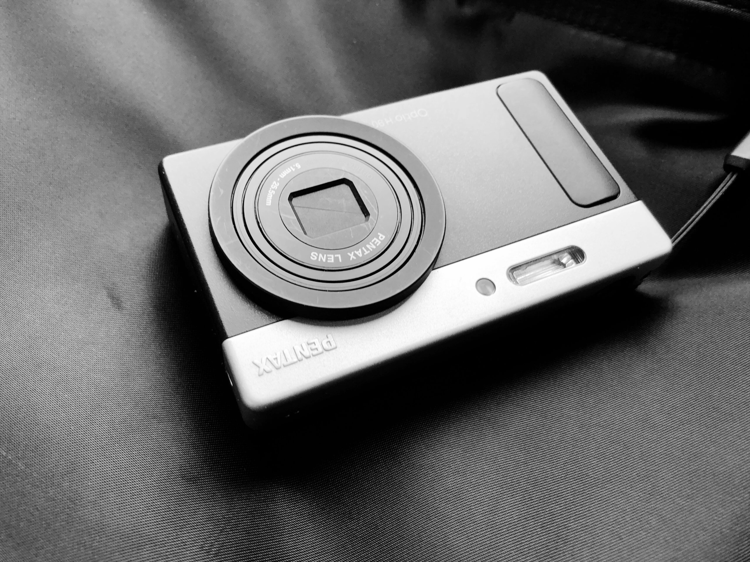 オールドコンデジ Pentax Optio H90、街撮りスナップの試し撮りして