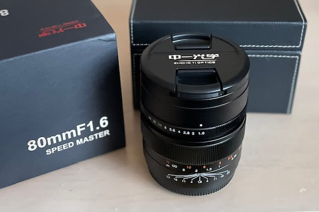 GFX用の明るい新作MFレンズ、中一光学のMitakon SPEEDMASTER 80mm f1.6