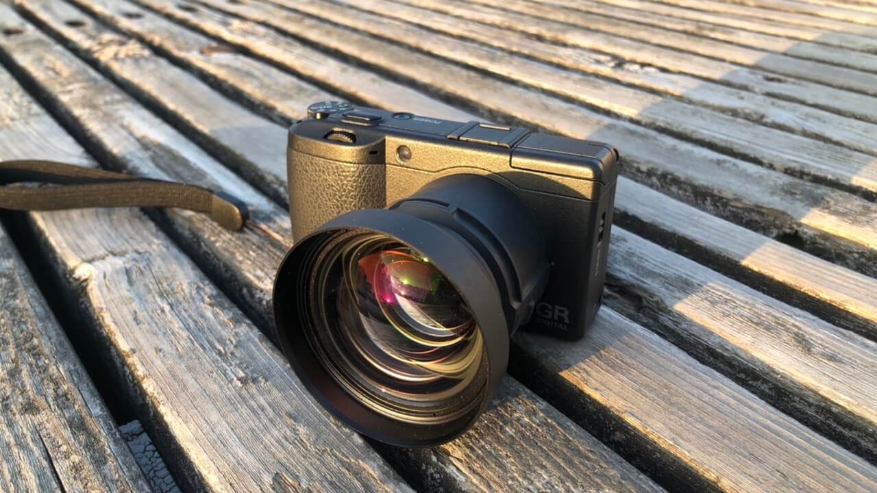 RICOH GR digital IIにテレコンバージョンレンズをつけて散歩カメラし