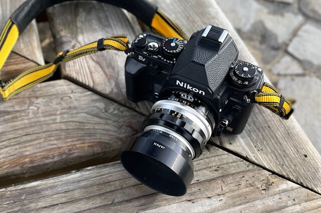 クラシックなスタイルのカメラ好きのルーツは、やっぱりNikon F