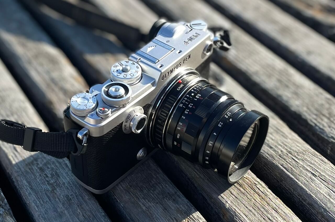 デザインでいえば、いまだに僕の中では一等賞かな。OLYMPUS PEN-F