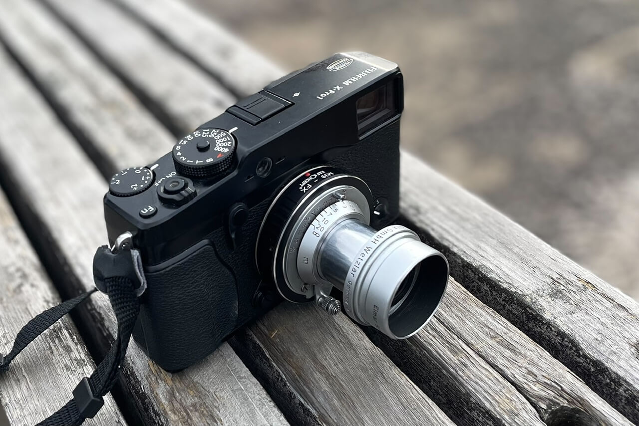 普通の人にはフィルムカメラに見えるんだな、FUJIFILM X-Pro1。｜記憶