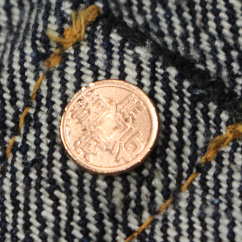 サムライジーンズ 零17ozジッパーモデルジーンズ