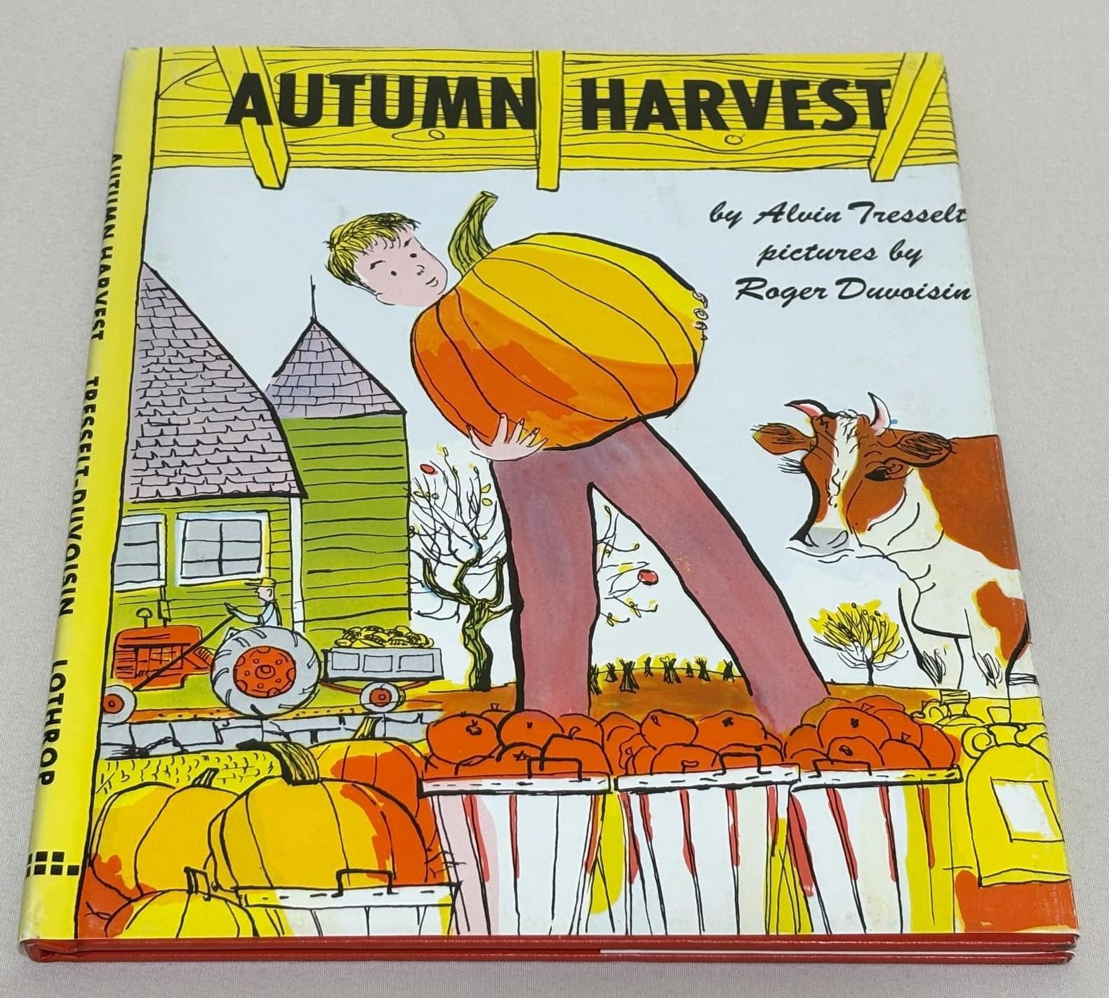 英語絵本】Autumn Harvest（Alvin R. Tresselt／Roger Duvoisin