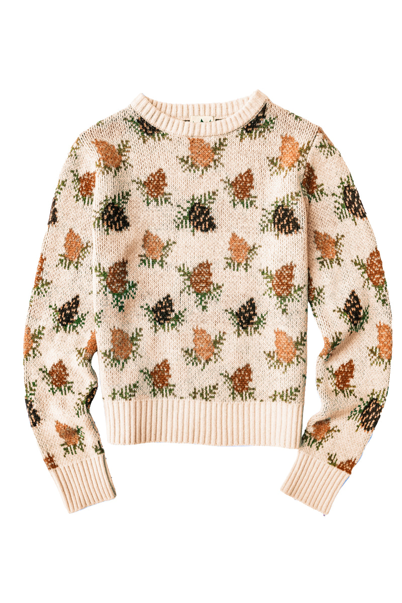 Woodland Pine Sweater in Cream – Kiel James Patrick