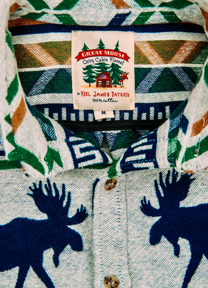 KJP Men's The Great Moose Flannel Jacquard Shirt Jacket – Kiel