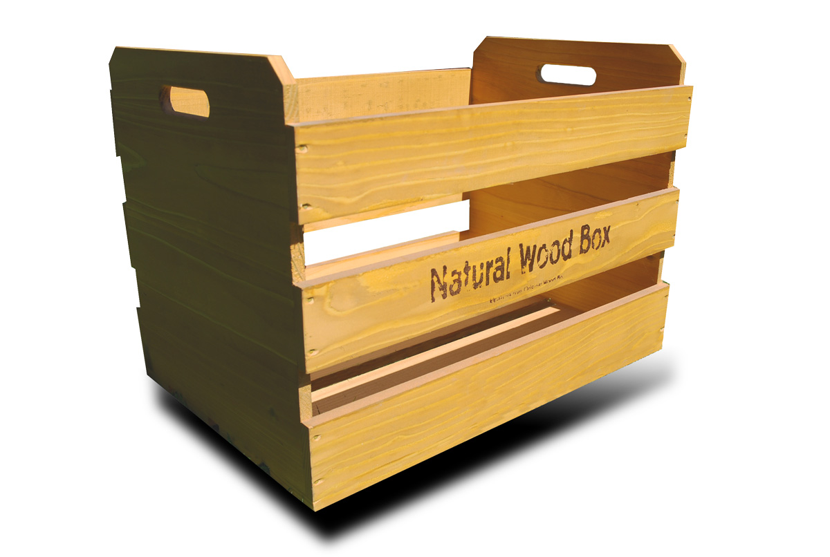 取手型】マルシェボックス インテリア木箱 店舗用什器 ディスプレイ用