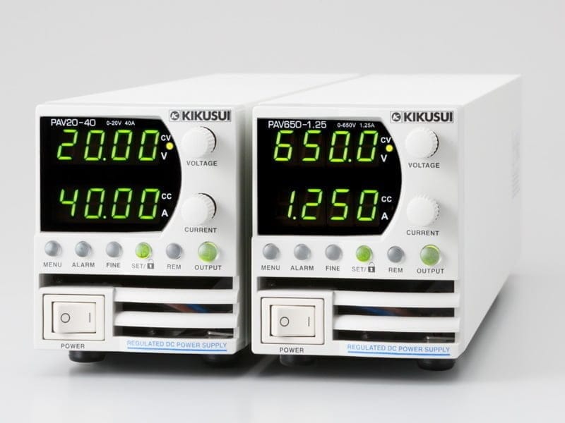 スマート可変スイッチング電源 PAVシリーズ｜600Wタイプ - 菊水電子
