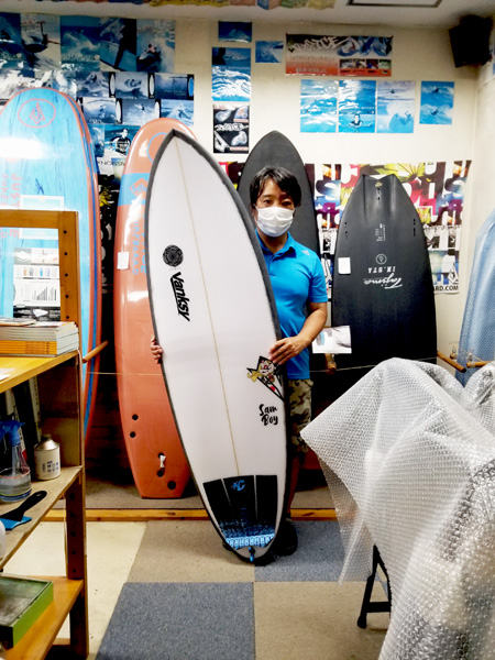 大人気のSAMBOYが来た～ | ご購入いただいたお客様の声｜サーフボード