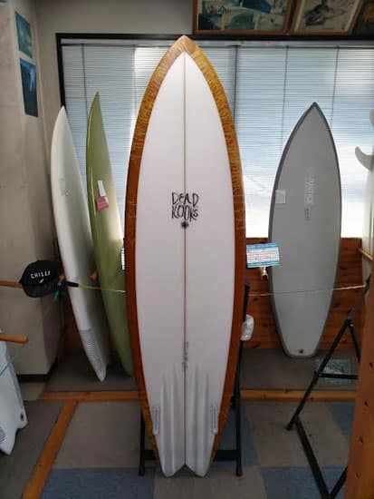 中古】DEAD KOOKS surfboard Ying Yang model(6'5