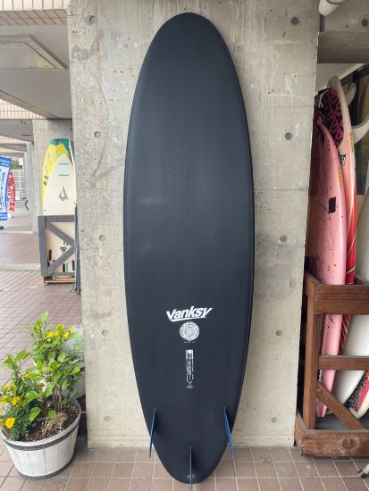 中古】JUSTICE surfboard MID FUN CROCODILE EPS model (7'0×22